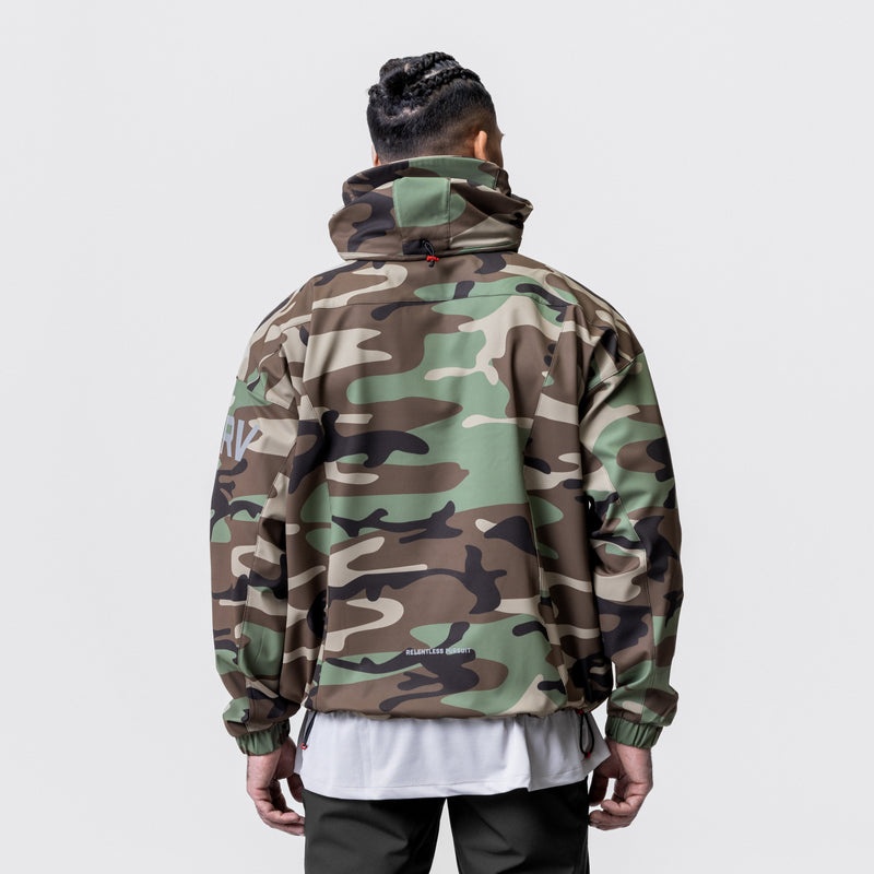 Asrv 0717. Weather-Ready Anorak Men's Jackets Camo | 05237HNYE