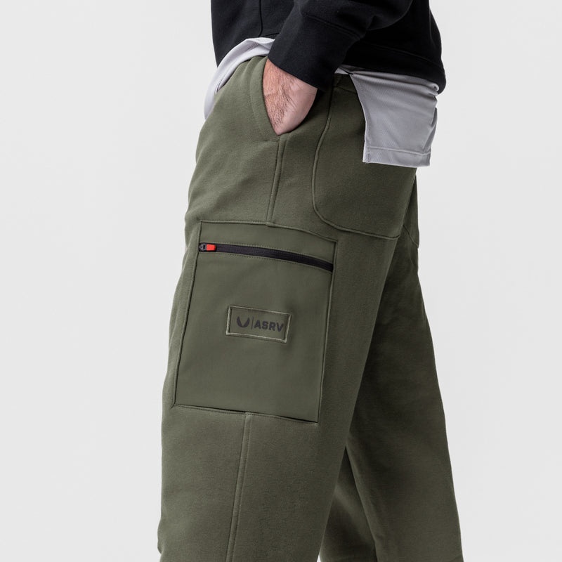 Asrv 0736. Tech-Terry™ Cinch Cargo Men's Jogger Olive | 96423IKQM