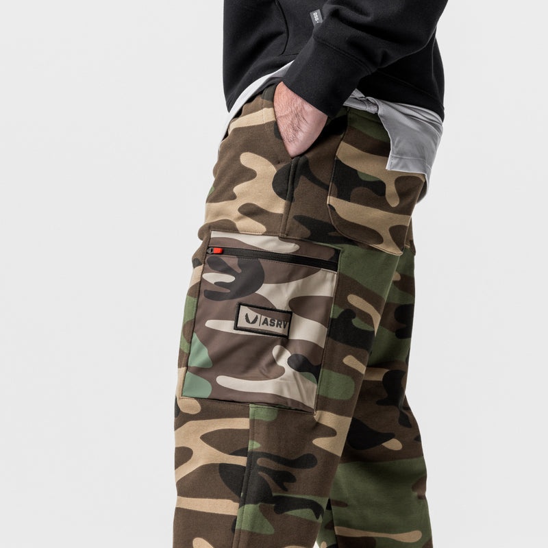 Asrv 0736. Tech-Terry™ Cinch Cargo Men's Jogger Camo | 59304KCRA