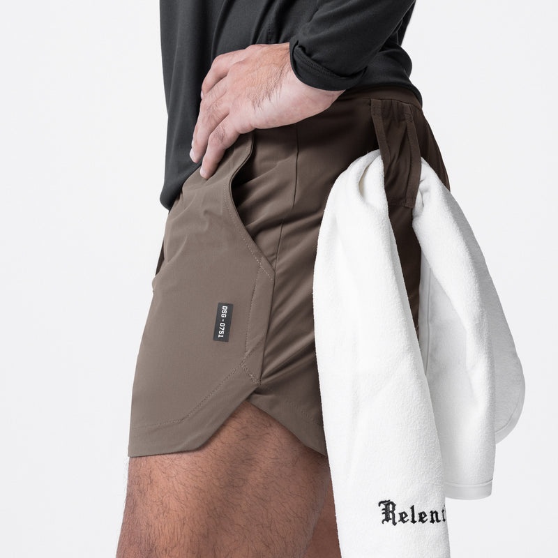 Asrv 0751. Tetra-Lite™ 5 Linerless Men's Shorts Grey Brown | 63814TYIP