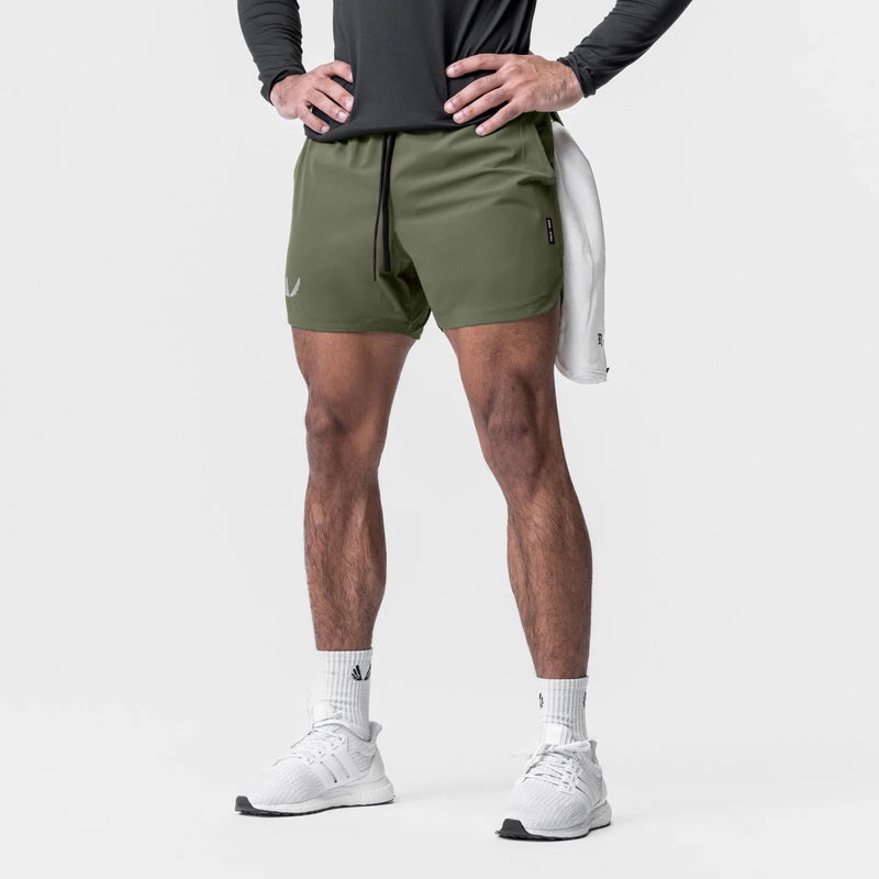 Asrv 0751. Tetra-Lite™ 5 Linerless Men's Shorts Olive | 57046HLBS