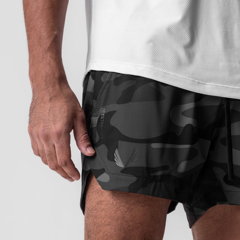 Asrv 0751. Tetra-Lite™ 5 Linerless Men's Shorts Black Camo | 39250ICDZ