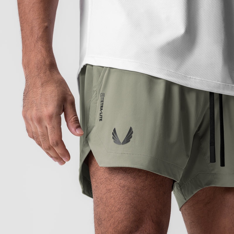 Asrv 0751. Tetra-Lite™ 5 Linerless Men's Shorts Olive | 76021ZFXV