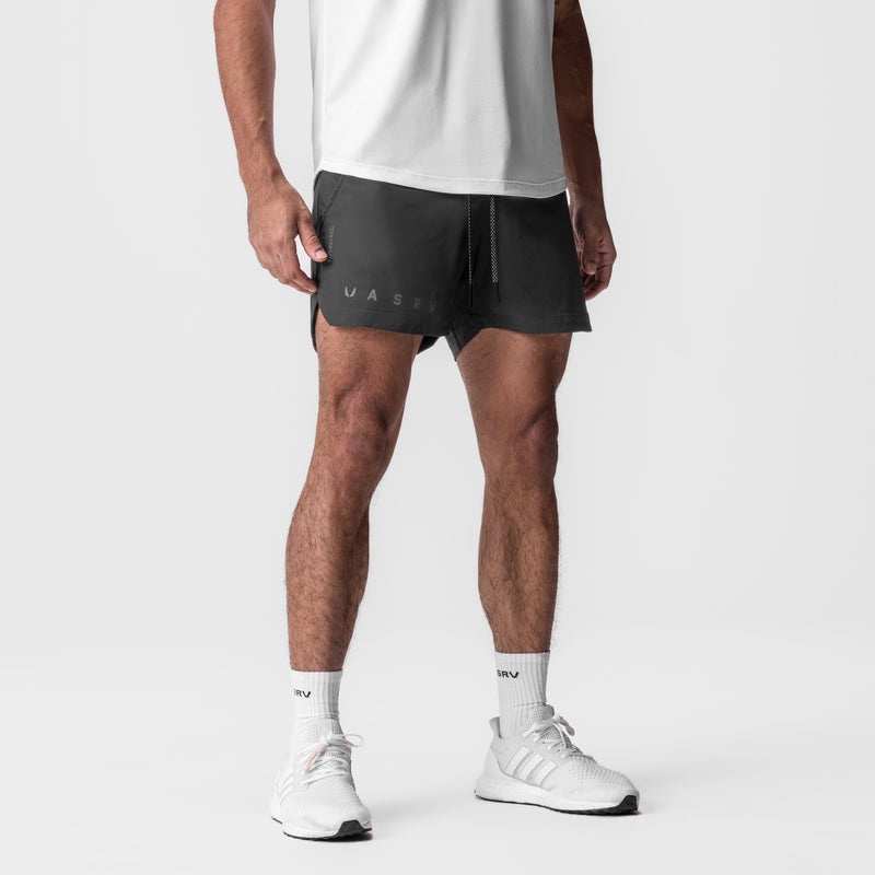 Asrv 0751. Tetra-Lite™ 5 Linerless Men's Shorts Grey | 20469GKWU