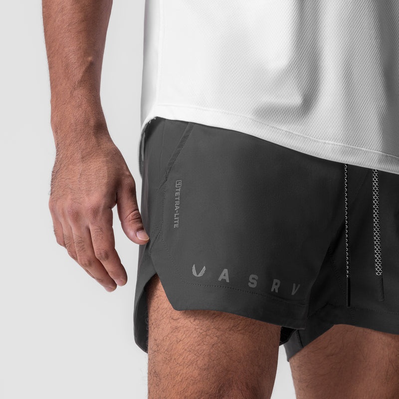 Asrv 0751. Tetra-Lite™ 5 Linerless Men's Shorts Grey | 20469GKWU