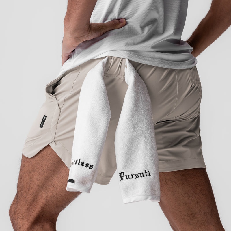 Asrv 0751. Tetra-Lite™ 5 Linerless Men's Shorts White | 91637PHWM