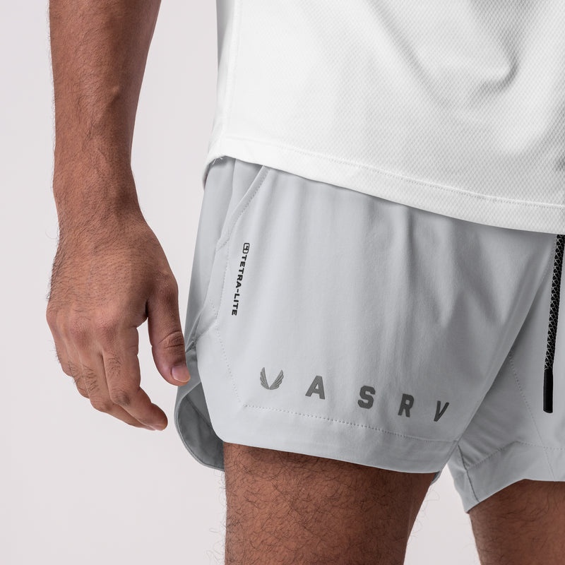 Asrv 0751. Tetra-Lite™ 5 Linerless Men's Shorts Grey | 78163LVQG