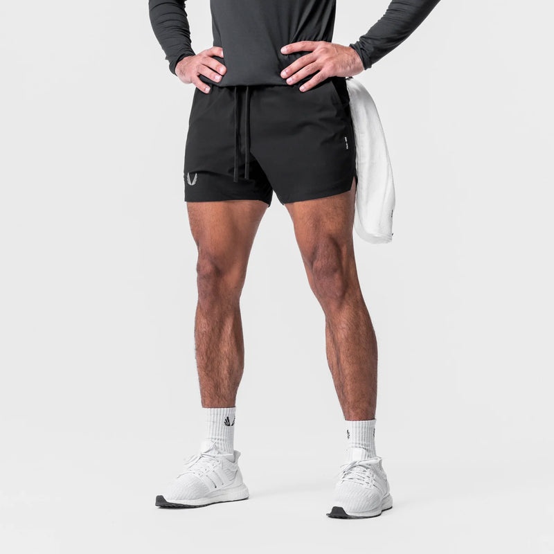 Asrv 0751. Tetra-Lite™ 5 Linerless Men's Shorts Black | 40258BTPZ