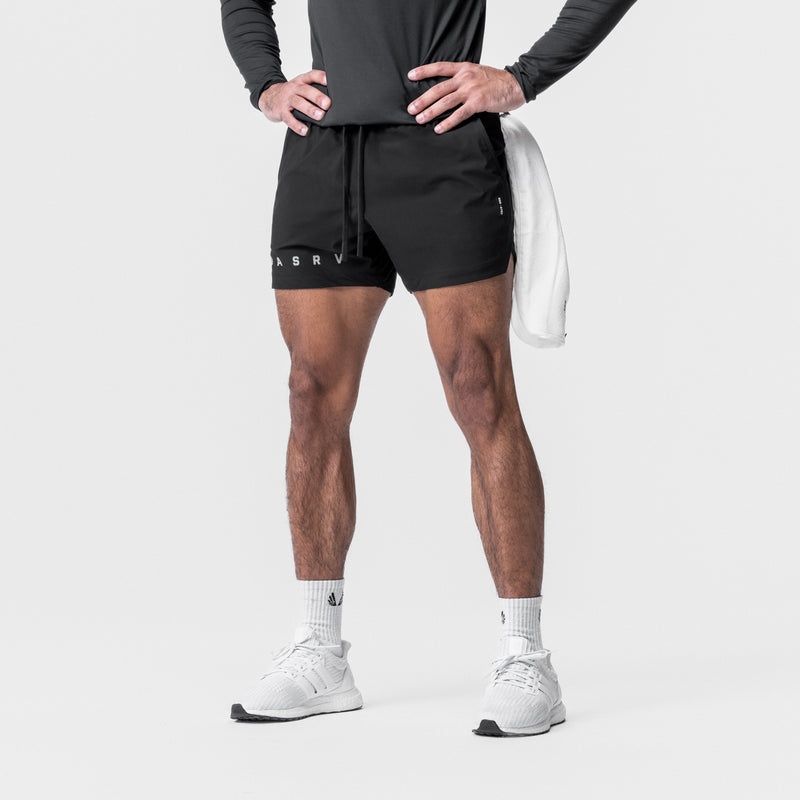 Asrv 0751. Tetra-Lite™ 5 Linerless Men's Shorts Black | 10845IMCG