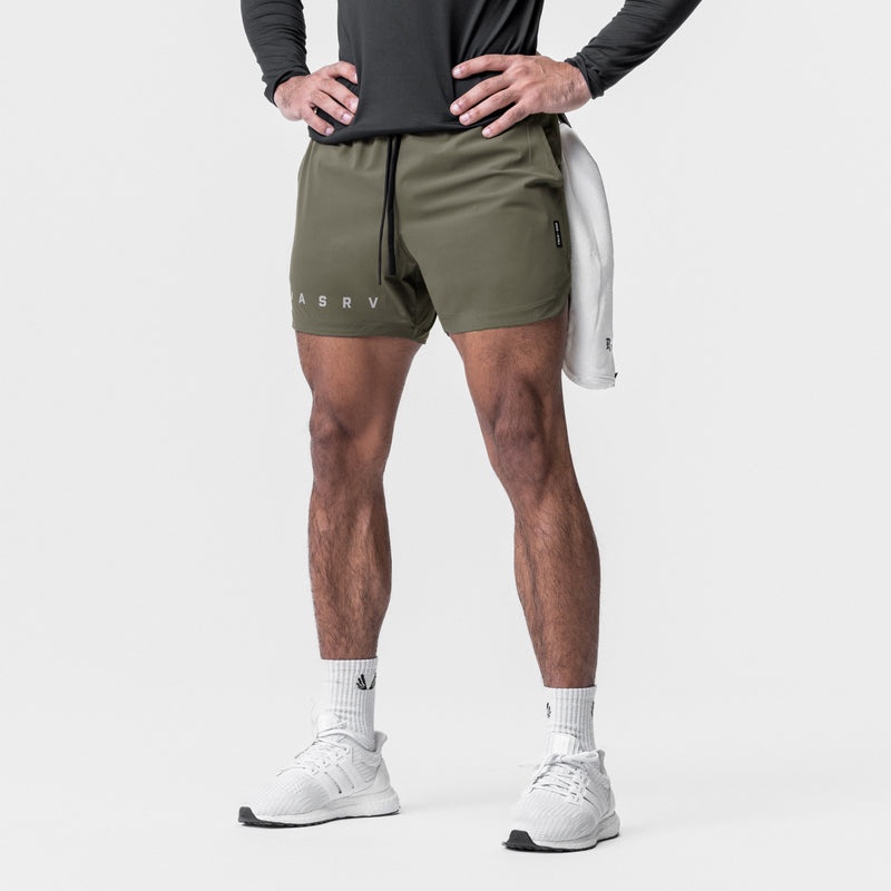 Asrv 0751. Tetra-Lite™ 5 Linerless Men's Shorts Olive | 73428MJZY