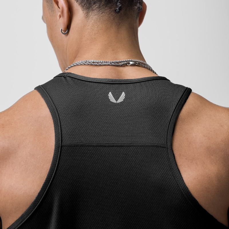 Asrv 0754. AeroSilver® Training Singlet Men's Tanks Black | 82739QXKI