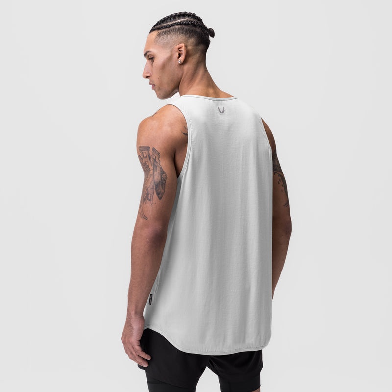 Asrv 0780. Supima® Extended Men's Tanks White | 13068JCVM