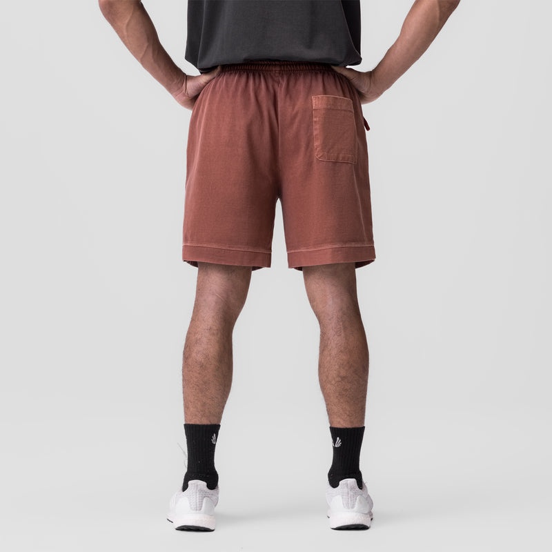 Asrv 0782. Tech Essential™ Sweat Men's Shorts Dark Red | 83702GFZI