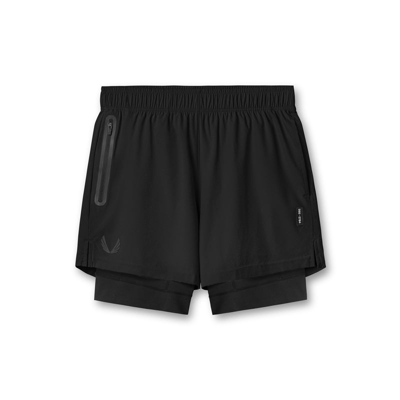 Asrv 0784. Ultralite™ 6 Liner Men\'s Shorts Black | 16435DLQX