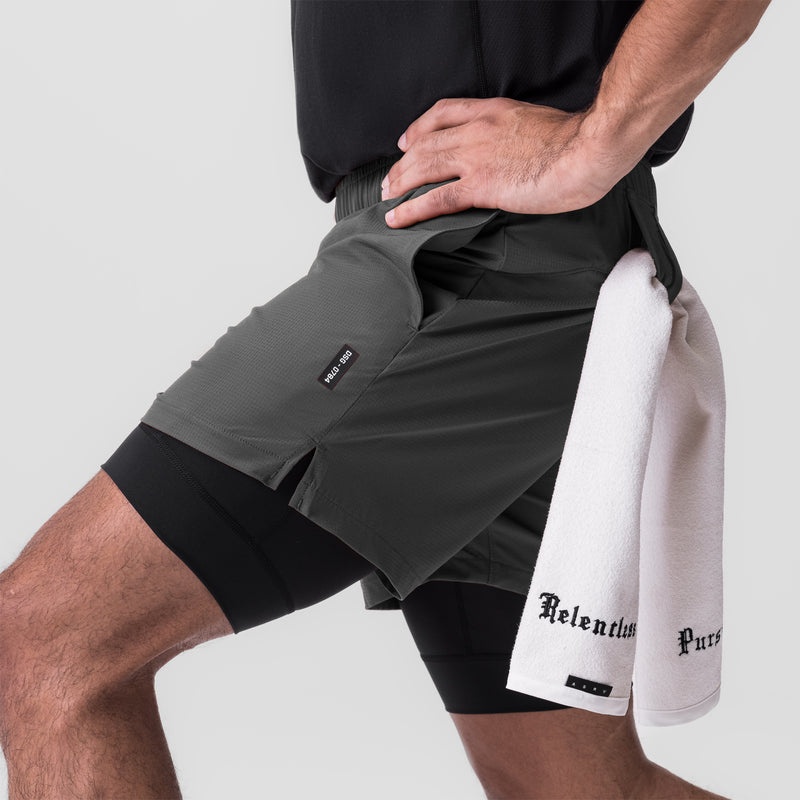 Asrv 0784. Ultralite™ 6 Liner Men's Shorts Black | 64197ZLBG