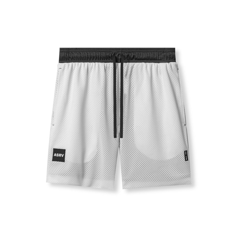 Asrv 0795. SilverPlus™ Mesh Reversible Men's Shorts White | 73012KNZI