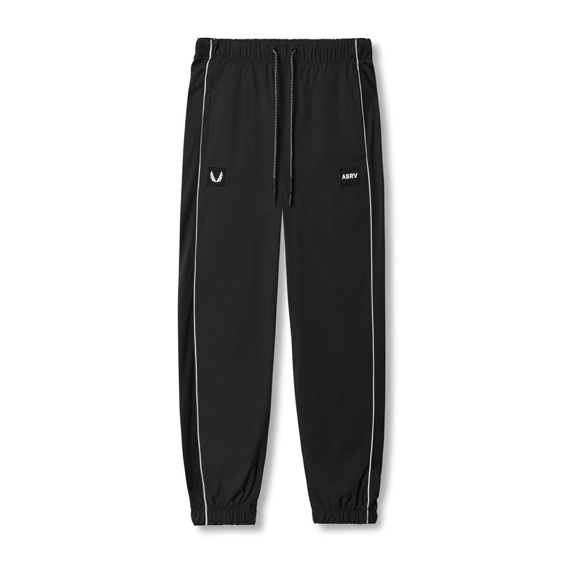 Asrv 0796. Ripstop Oversized Men\'s Track Pants Black | 54683PXTC