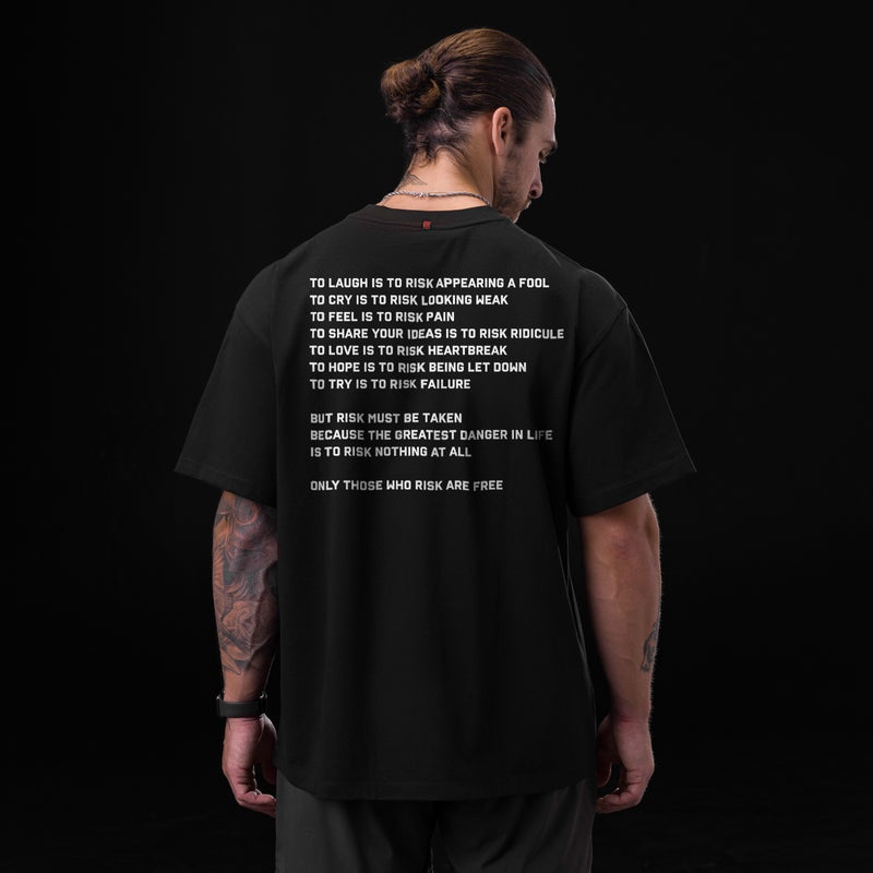 Asrv 0797. Tech Essential™ Relaxed Men's Short Sleeve Black | 74039DSJZ