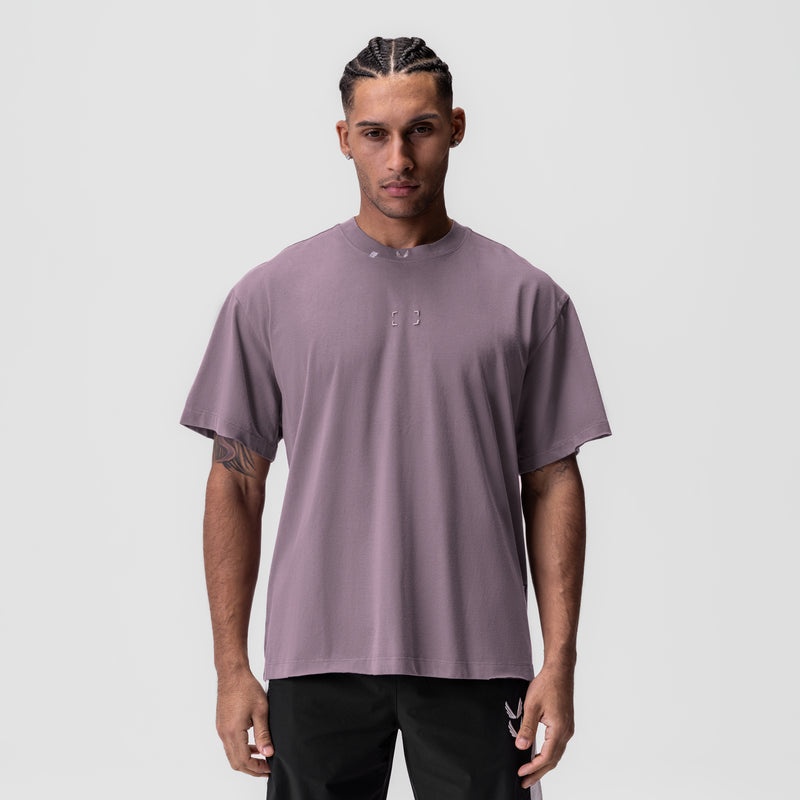 Asrv 0797. Tech Essential™ Relaxed Men's Short Sleeve Purple | 84327WTKF