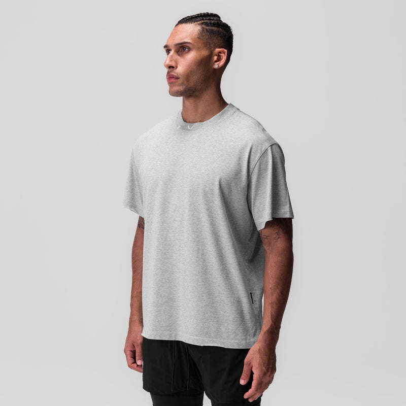 Asrv 0797. Tech Essential™ Relaxed Men's Short Sleeve Grey | 43697GTVP