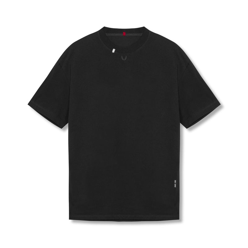 Asrv 0797. Tech Essential™ Relaxed Men's Short Sleeve Black | 87529BKQL