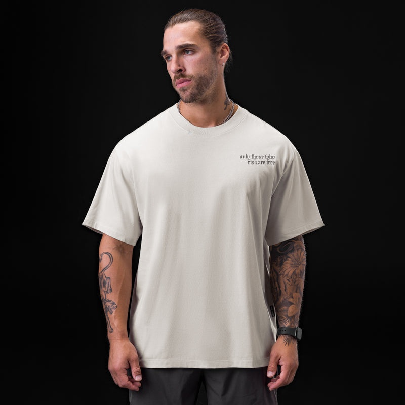 Asrv 0797. Tech Essential™ Relaxed Men's Short Sleeve Grey | 10538GCUH