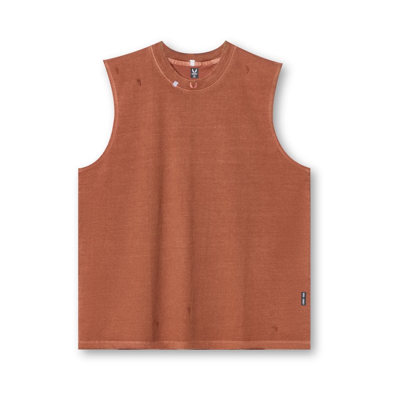 Asrv 0807. Tech Essential™ Relaxed Cutoff Men\'s Tanks Red | 27408QWZV