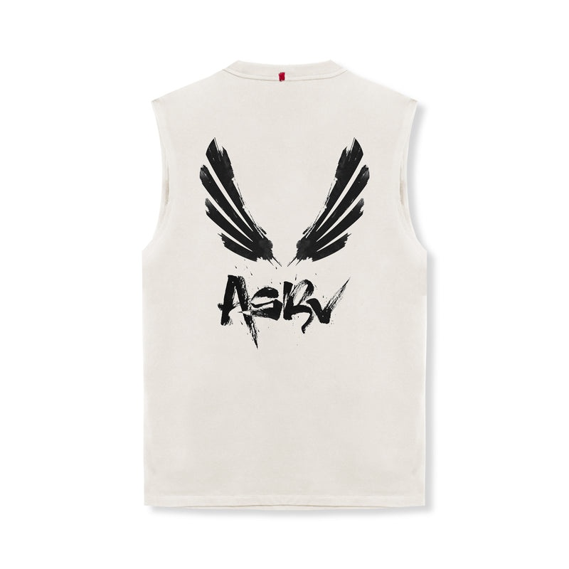 Asrv 0807. Tech Essential™ Relaxed Cutoff Men\'s Tanks Grey | 78290PAKH