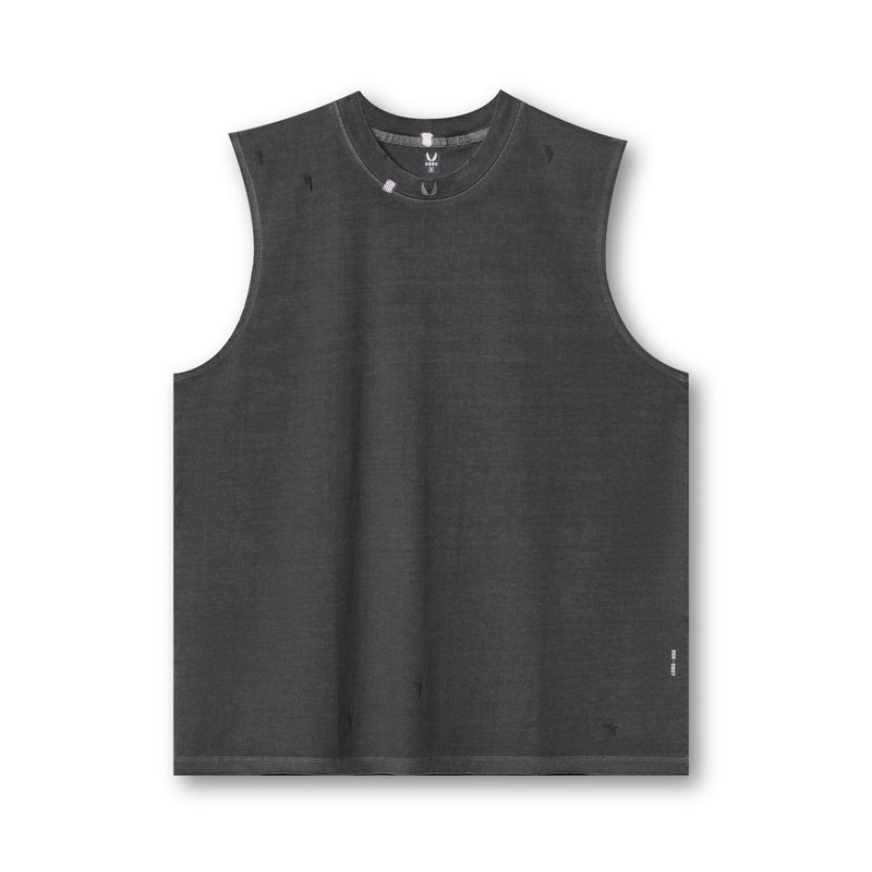 Asrv 0807. Tech Essential™ Relaxed Cutoff Men\'s Tanks Grey | 18492BWGF