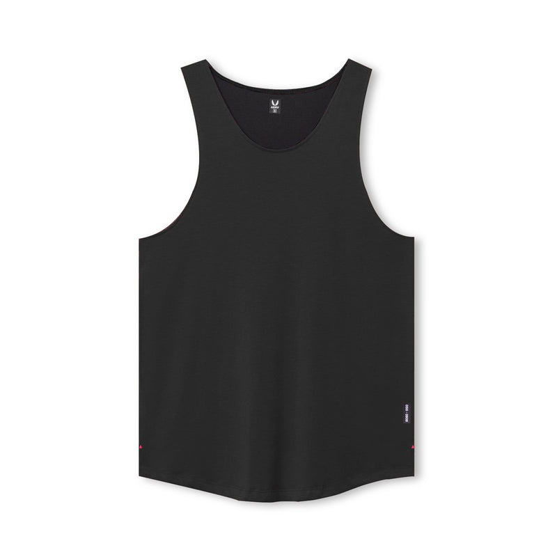 Asrv 0808. Supima® Vented Men\'s Tanks Black | 39580XIUD