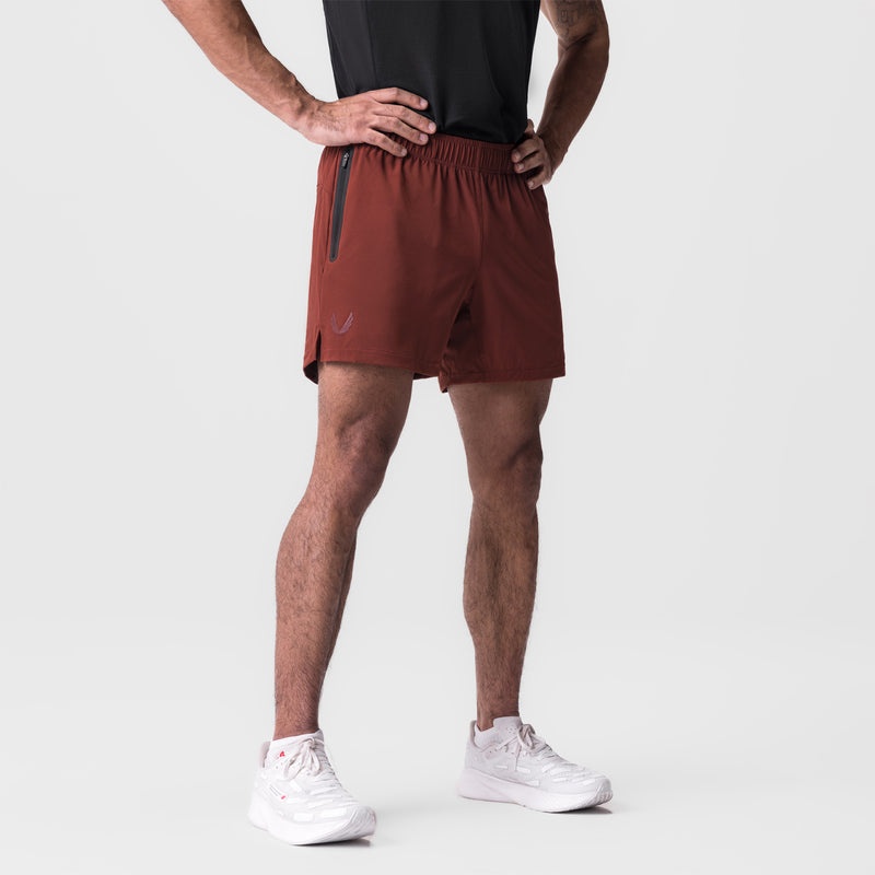 Asrv 0810. Ultralite™ 6 Linerless Men's Shorts Dark Red | 09184CXOU