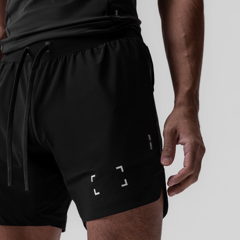 Asrv 0823. Tetra-Lite™ 7 Linerless Men's Shorts Black | 35621CSWT