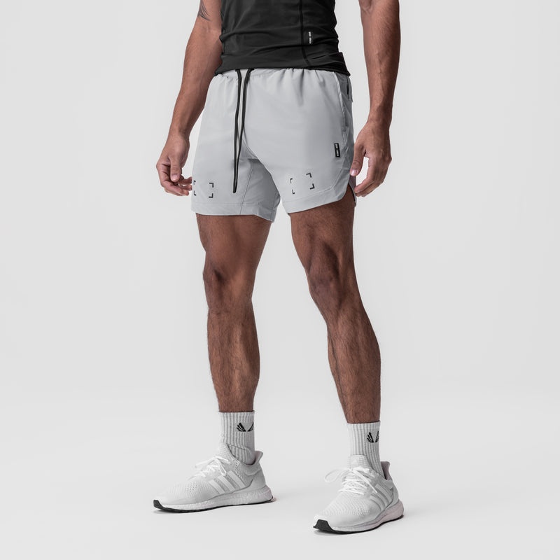 Asrv 0823. Tetra-Lite™ 7 Linerless Men's Shorts Grey | 78504JEKT