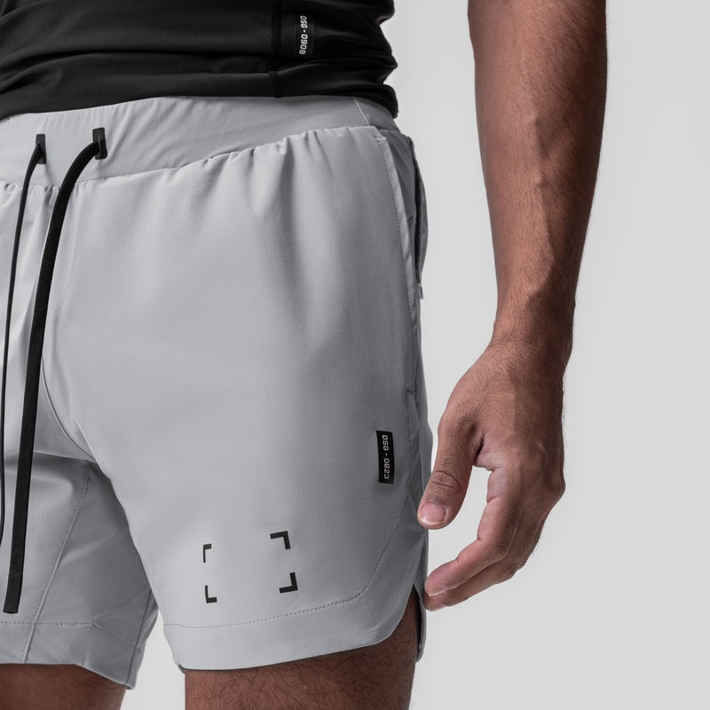 Asrv 0823. Tetra-Lite™ 7 Linerless Men's Shorts Grey | 78504JEKT