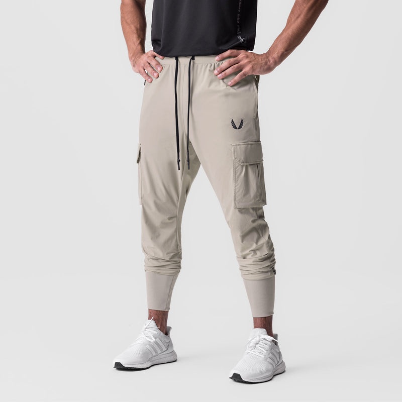 Asrv 0825. Tetra-Lite™ Cargo High Rib Men's Jogger Brown | 74951NPIX