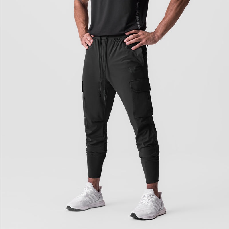 Asrv 0825. Tetra-Lite™ Cargo High Rib Men's Jogger Black | 28469AODG