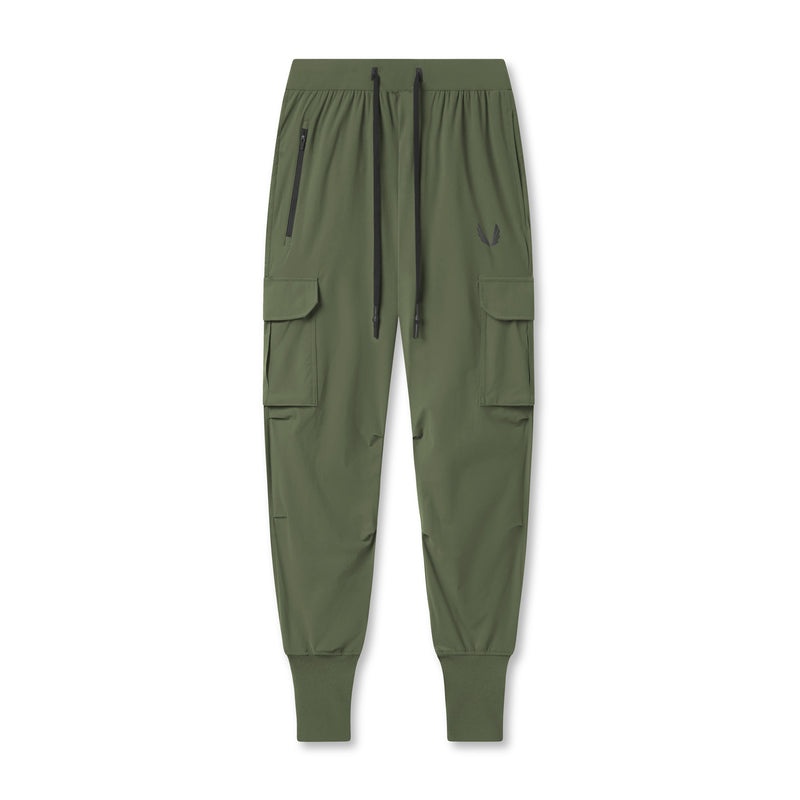 Asrv 0825. Tetra-Lite™ Cargo High Rib Men\'s Jogger Olive | 94623NQKS