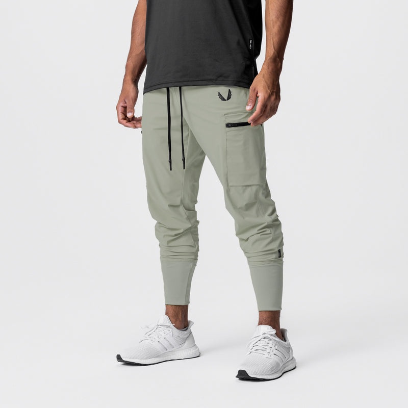 Asrv 0827. Tetra-Lite™ Inlay Pocket High Rib Men's Jogger Olive | 84069BDKZ