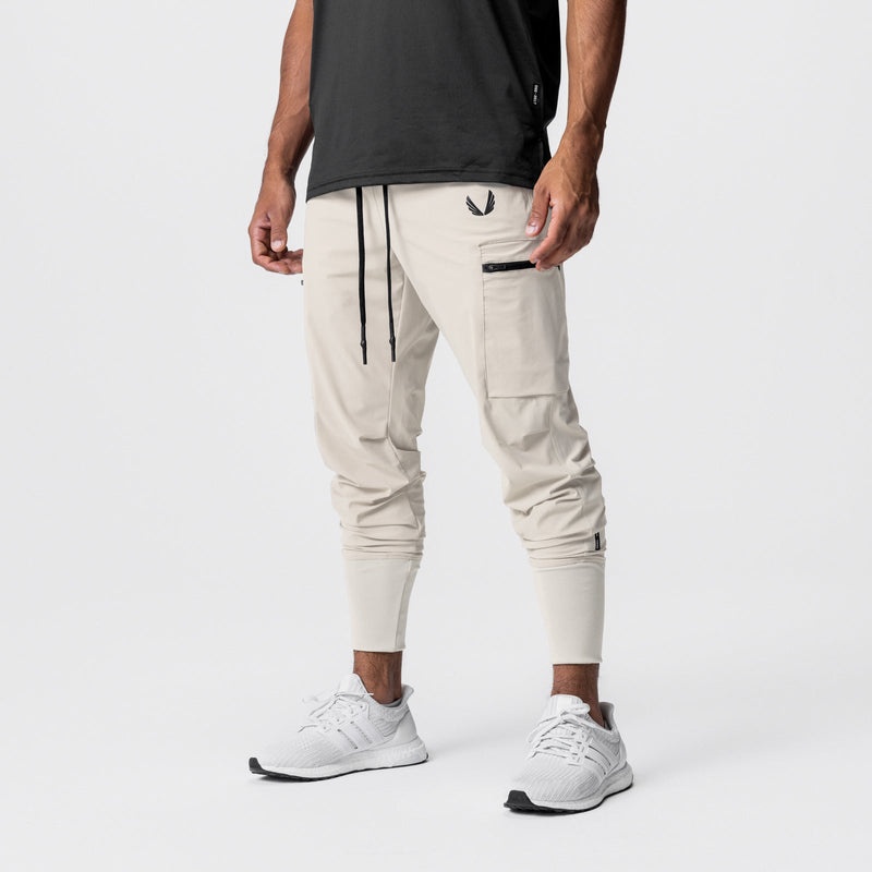 Asrv 0827. Tetra-Lite™ Inlay Pocket High Rib Men's Jogger Brown | 50347RDKC