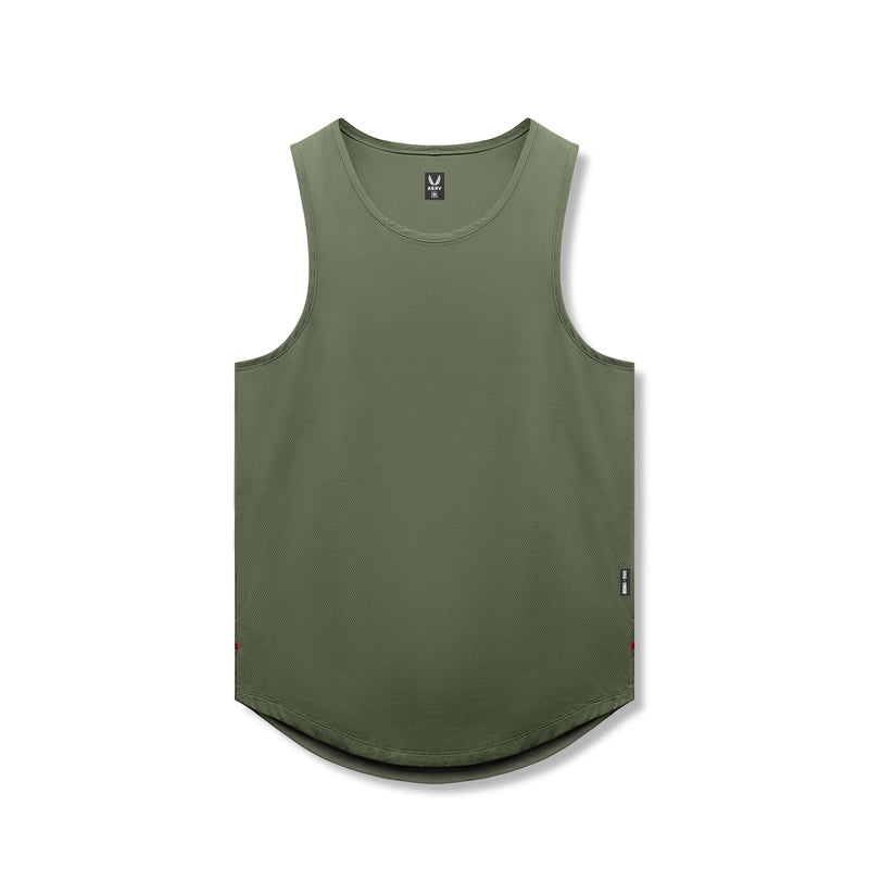 Asrv 0830. AeroSilver® Men\'s Tanks Olive | 34056EXTP