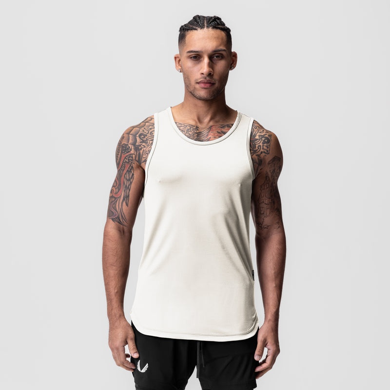 Asrv 0830. AeroSilver® Men's Tanks White | 13768KWQS