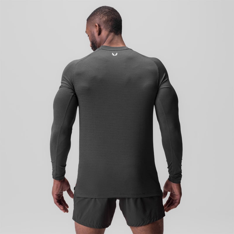 Asrv 0832. 3D-Lite® 2.0 Fitted Men's Long Sleeve Grey | 51294NIYK