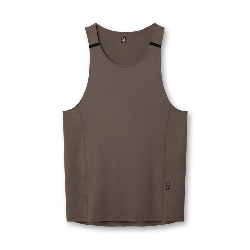 Asrv 0833. 3D-Lite® 2.0 Pro Singlet Men\'s Tanks Grey Brown | 37624VJQD