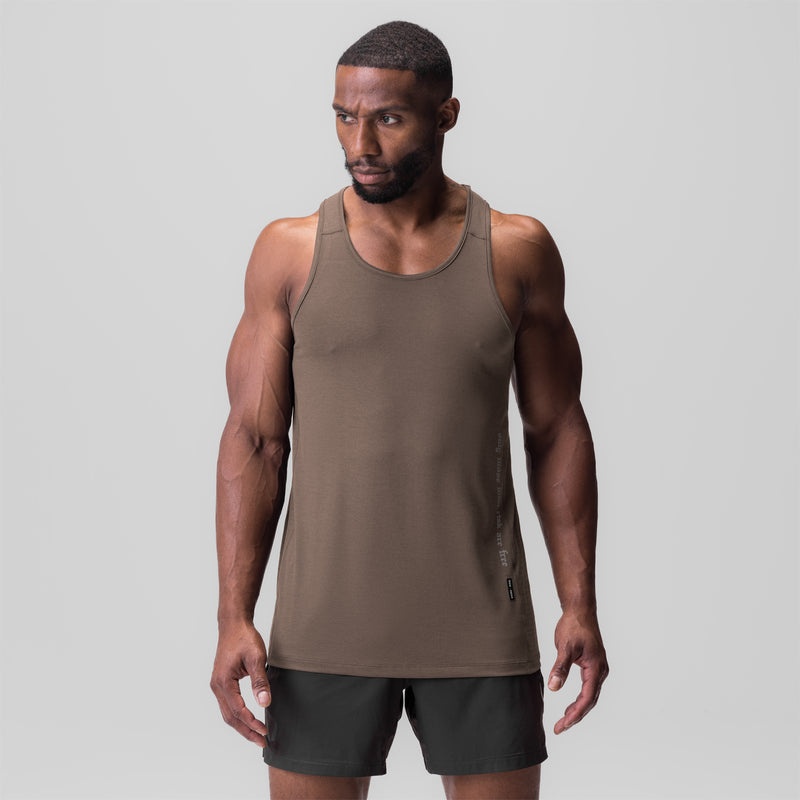 Asrv 0834. 3D-Lite® 2.0 Training Singlet Men's Tanks Grey Brown | 61529IJGX