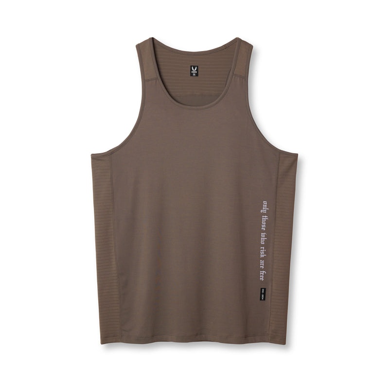 Asrv 0834. 3D-Lite® 2.0 Training Singlet Men\'s Tanks Grey Brown | 61529IJGX