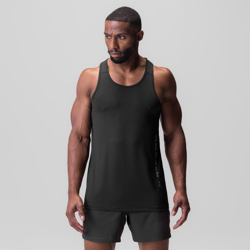 Asrv 0834. 3D-Lite® 2.0 Training Singlet Men's Tanks Black | 47816VRWB