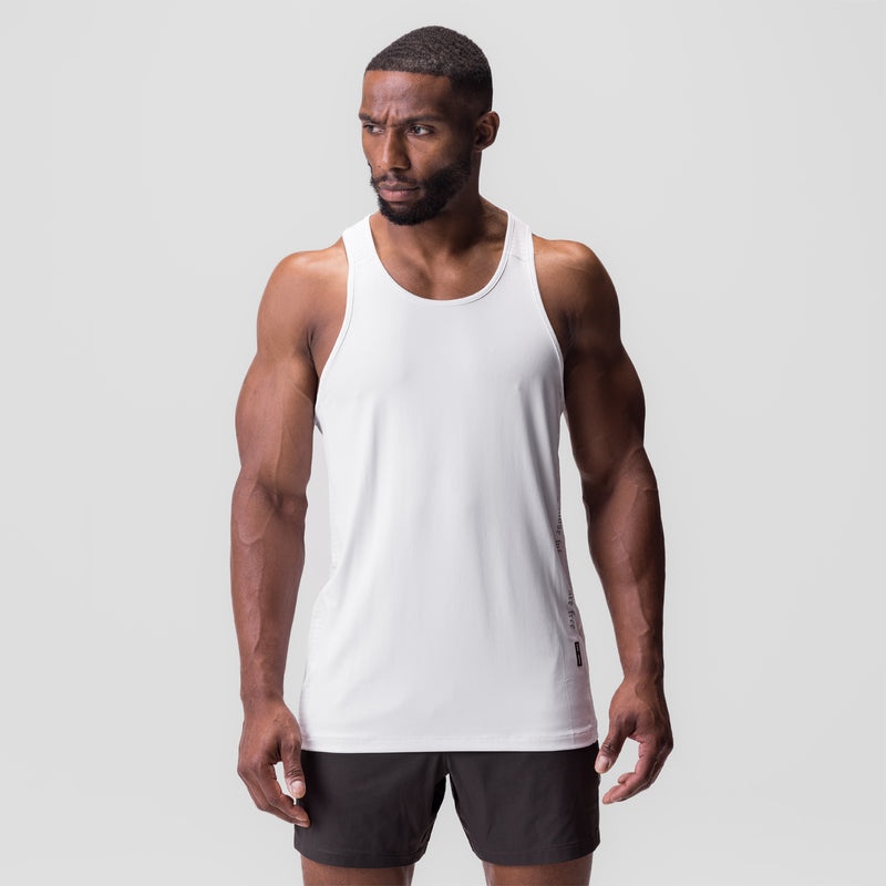 Asrv 0834. 3D-Lite® 2.0 Training Singlet Men's Tanks White | 60953ZTMH