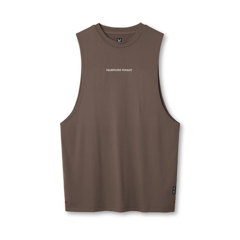 Asrv 0837. 3D-Lite® 2.0 Muscle Men\'s Tanks Grey Brown | 28945JCBP