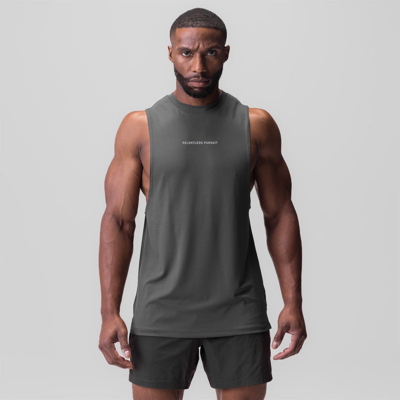 Asrv 0837. 3D-Lite® 2.0 Muscle Men's Tanks Grey | 03645FDPR