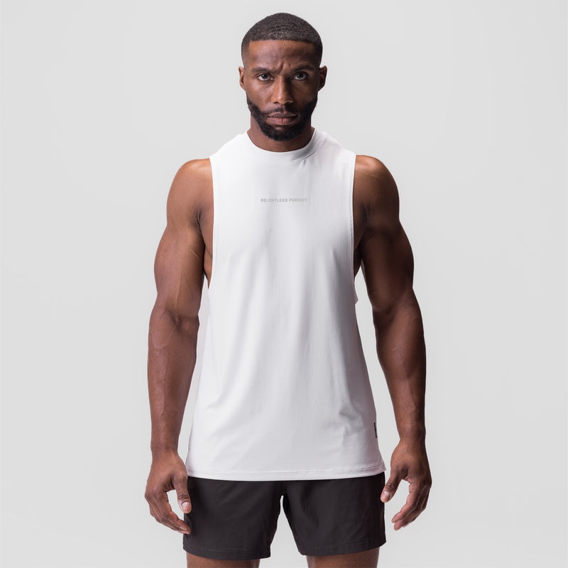 Asrv 0837. 3D-Lite® 2.0 Muscle Men's Tanks White | 86013UQZL